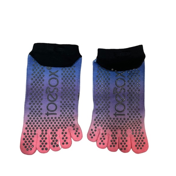 New Toesox Full Toe Ballarina Grip Socks, M - Picture 2 of 3